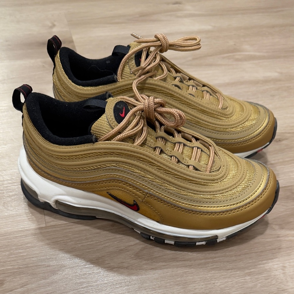 Nike Air Max 97 Gold Shoes